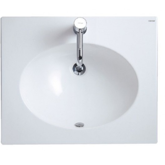 Chậu Rửa Lavabo CAESAR LF5026 Treo Tường - Đặt Bàn 800x500 mm