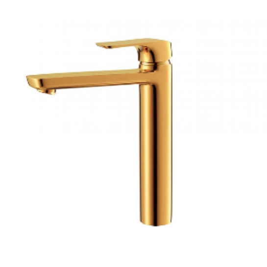 Vòi Lavabo COTTO CT1143AY#GR Scirocco Lạnh Thân Cao Màu Vàng