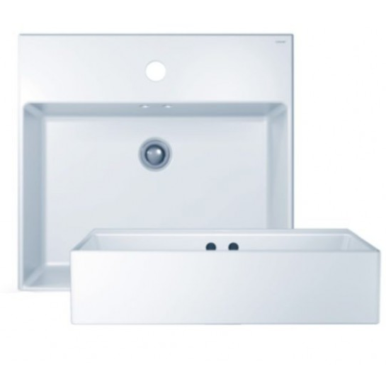 Chậu Rửa Lavabo CAESAR LF5263 Đặt Bàn Chữ Nhật