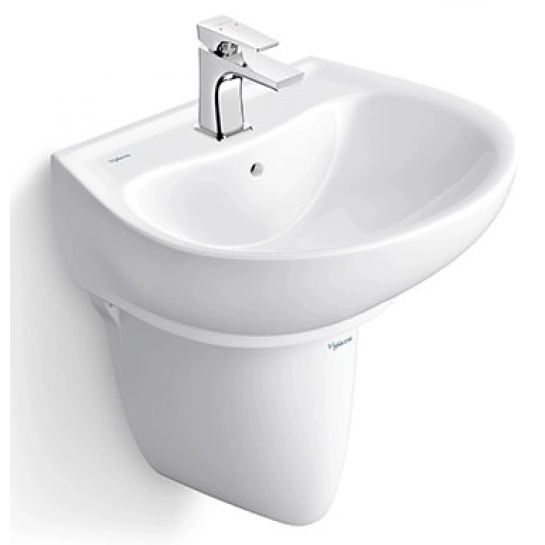 Chậu Rửa Lavabo Viglacera V39 Chân Treo