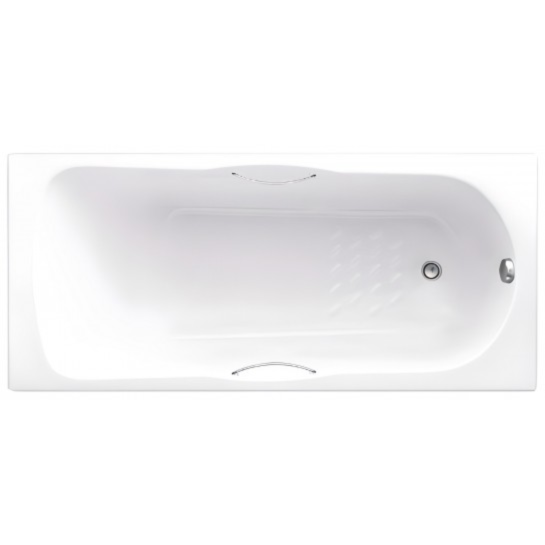 Bồn Tắm Xây Cotto BH225PP(H) WH Có Thanh Tay Vịn 1.5M