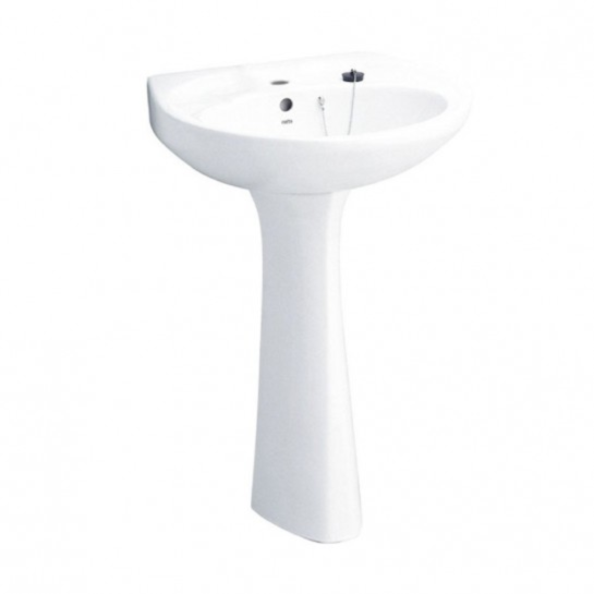 Chậu Lavabo COTTO C012/C412 Chân Dài