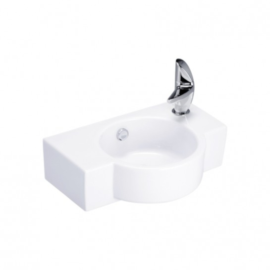 Chậu Lavabo treo tường COTTO C00547 Space Solution