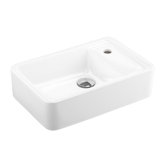 Chậu Lavabo COTTO C00657 Treo Tường 450x300 mm Nhỏ