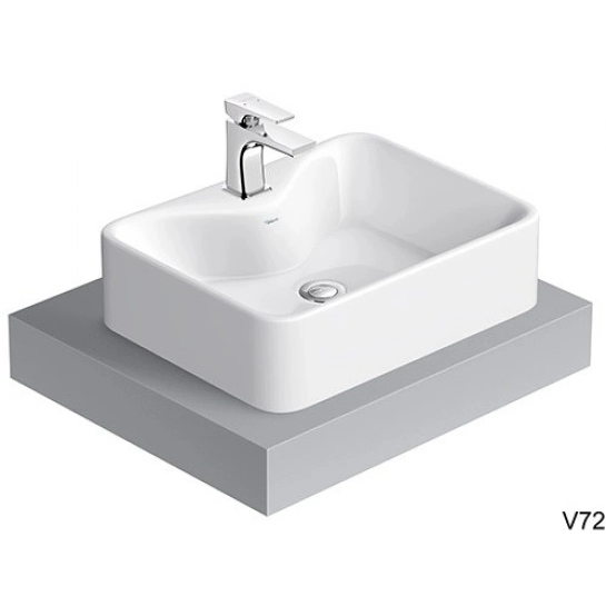 Chậu Rửa Lavabo Đặt Bàn Viglacera V72