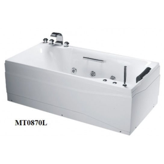 Bồn Tắm Massage CAESAR MT3370L/R 1.7M Chân Yếm