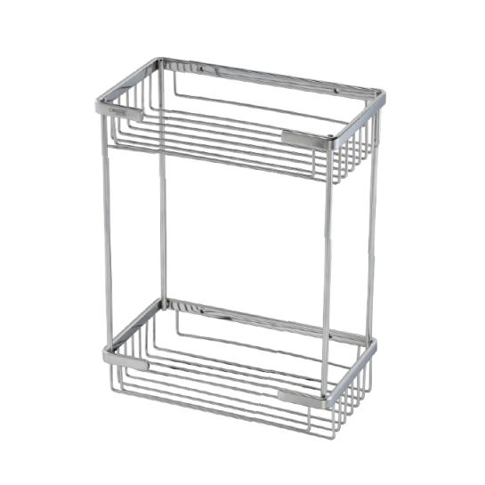 Kệ Inox 2 tầng CAESAR ST859 Gắn Tường Chữ Nhật