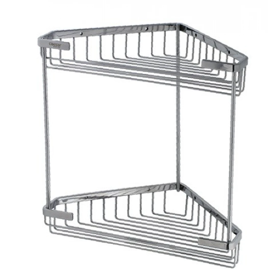 Khay Inox Góc 2 Tầng CAESAR ST849