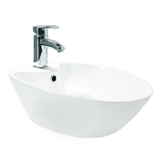 Chậu Rửa Mặt Lavabo Viglacera V52 Đặt Bàn Đá