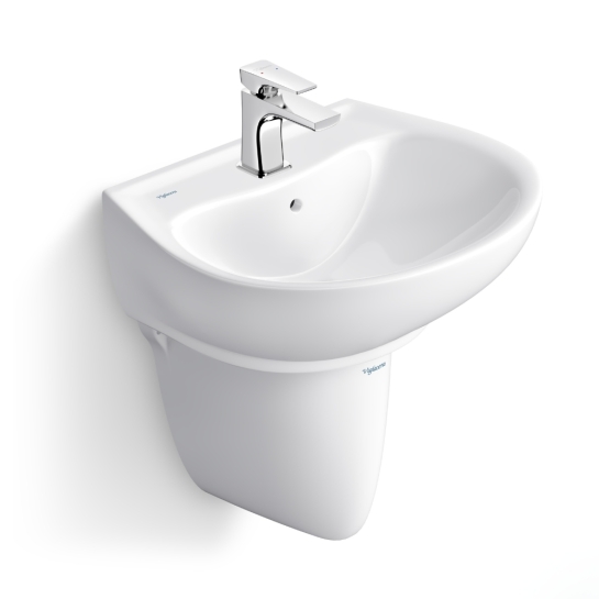 Chậu Rửa Lavabo Viglacera V39 Treo Tường