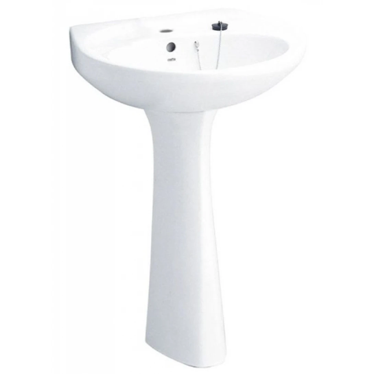 Chậu Lavabo COTTO C012/C412 Chân Dài