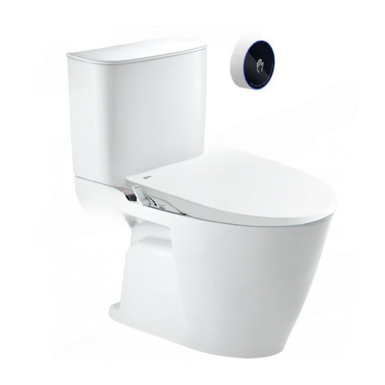 Bồn cầu Inax ACT-602/CW-S15VN 2 khối - Công nghệ xả tự động không chạm