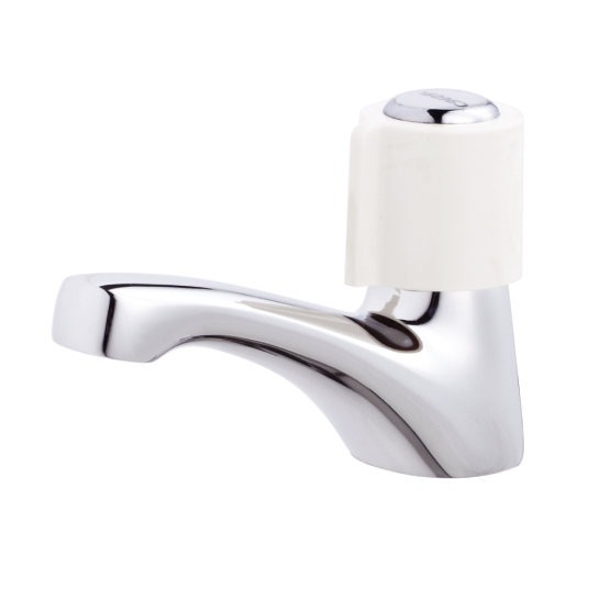 Vòi Lạnh Lavabo CAESAR B037C Tay Nhựa (Không Tạo Bọt)