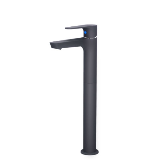 Vòi Lavabo Caesar Lạnh B061CBU Thân Cao Màu Đen