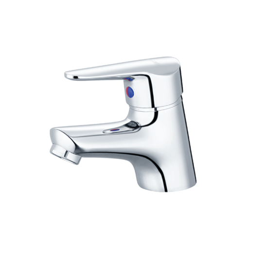 Vòi Nóng Lạnh Lavabo CAESAR B120CU Bộ Xả Nhấn