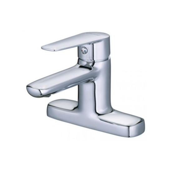 Vòi Lavabo Caesar B382CU Nóng Lạnh Kèm Xả Nhấn 3 Lỗ