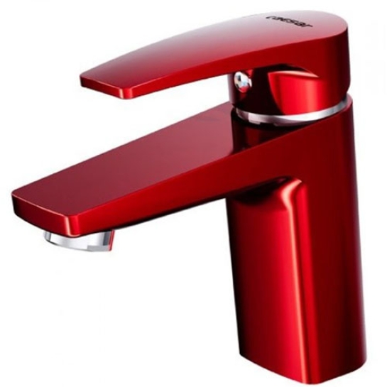 Vòi Lavabo Caesar B390CRU Màu Đỏ Nóng Lạnh