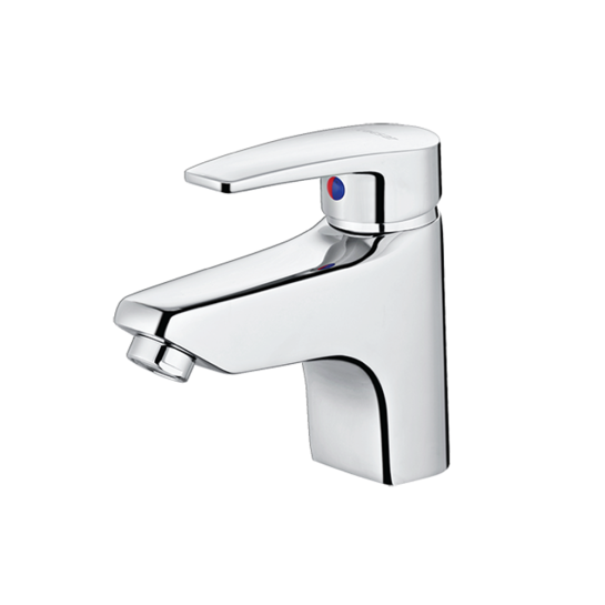 Vòi Chậu Rửa Mặt Lavabo CAESAR B400CU Bộ Xả Nhấn Nóng Lạnh