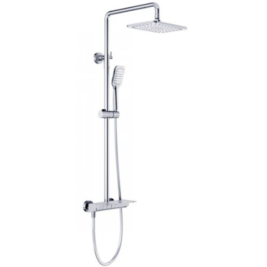 Bộ Vòi Sen Cây CAESAR S688C Liền Khối Phím Đàn Nóng Lạnh