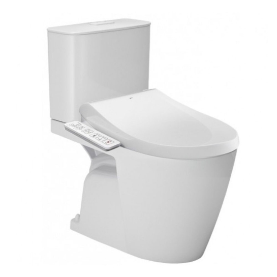 Bồn Cầu INAX ACT-602/CW-H17VN Nắp Điện Tử Xả Cảm Ứng