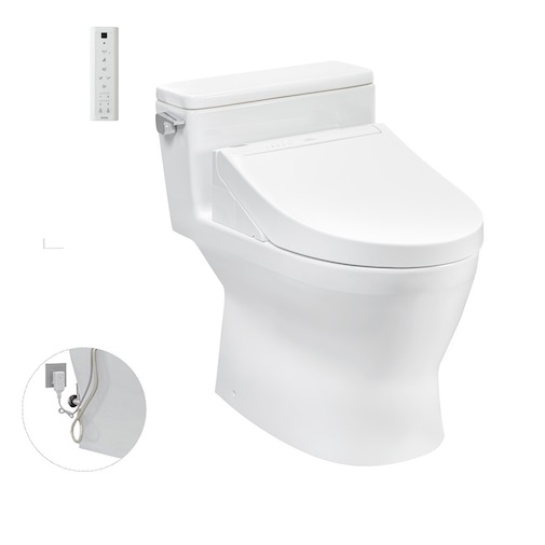 Bồn Cầu Điện Tử TOTO MS188VKW14 Nắp Washlet TCF24410AAA
