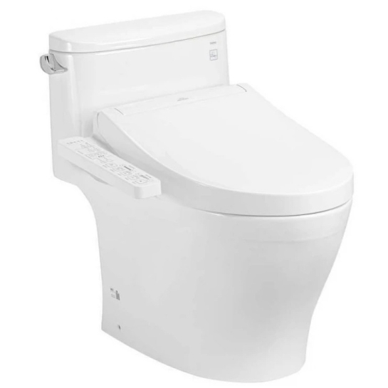 Bồn Cầu Điện Tử TOTO MS887CRW17 Nắp Rửa Washlet TCF23460AAA C2 Giấu Dây