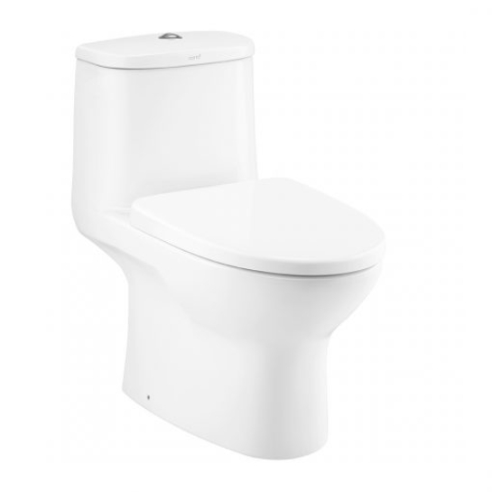 Bồn Cầu COTTO C1053 1 Khối Nắp C91252 Micc Xả Nhấn