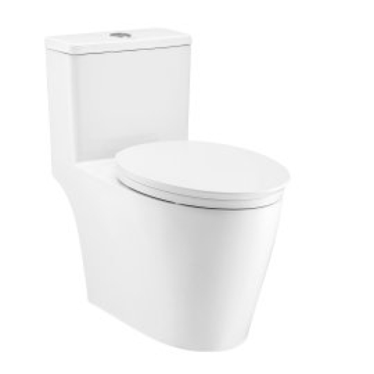 Bồn Cầu COTTO C110507 Một Khối Harmony