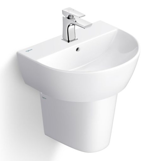 Chậu Rửa Lavabo Viglacera V37 Chân Treo