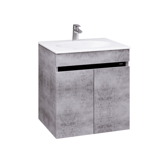 Bộ Tủ Lavabo Caesar LF5024/EH05024ASV Màu Xám