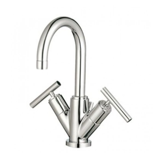 Vòi Lavabo COTTO CT239C20 Cross Nóng Lạnh