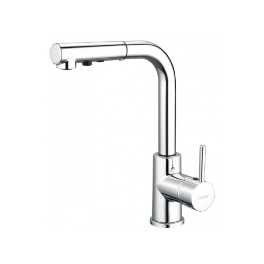 Vòi Rửa Chén Caesar K915C Rút Dây Nóng Lạnh