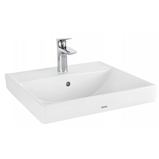 Chậu Rửa Lavabo TOTO LT710CSR#XW Đặt Bàn