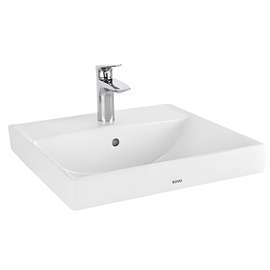 Chậu Rửa Lavabo TOTO LT710CSR#XW Đặt Bàn