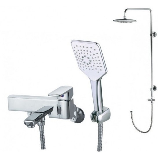 Bộ Vòi Sen Cây Caesar S773C/BS125 Nóng Lạnh