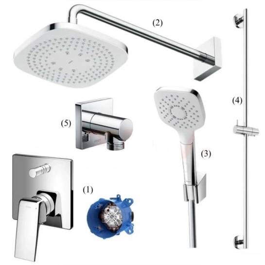 Sen Tắm TOTO TBW02003A TBG10304VA TBW02005A TBW01015B TBW02013B Âm Tường