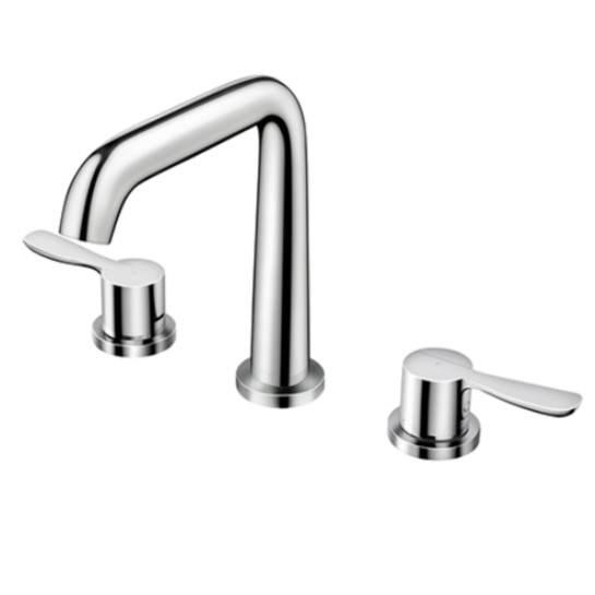 Vòi Lavabo COTTO CT2183A Patchwork Nóng Lạnh Chậu 3 Lỗ