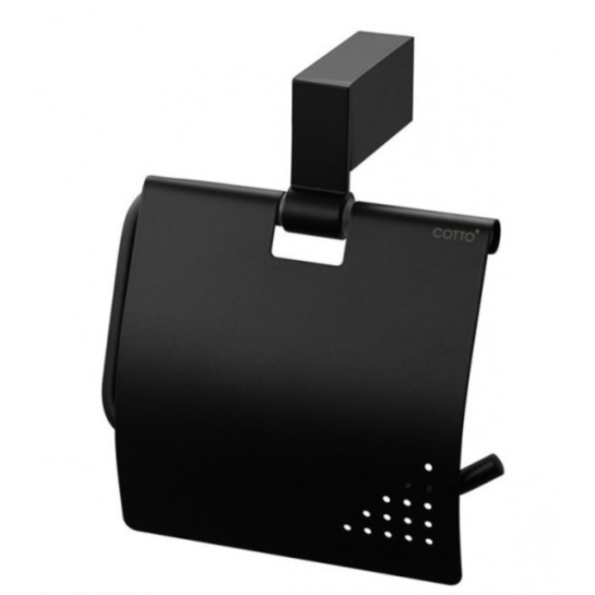 Móc Giấy Vệ Sinh Cotto CT0273#BL(HM) Màu Đen