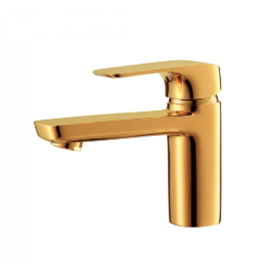 Vòi Lavabo COTTO CT2123A#GR Scirocco Nóng Lạnh Màu Vàng