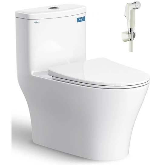 Bồn Cầu Viglacera V36 Nắp Êm + Vòi Xịt VG826