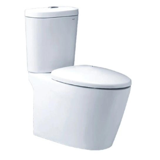 Bồn Cầu CAESAR CD1348 Thùng T1148 Nắp Êm