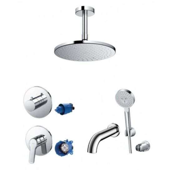 Sen Tắm TOTO TBV01406B TBV01102B TBW07003A TBG11001B TBW02017A TBW07021A Âm Tường 3 Đường Nước