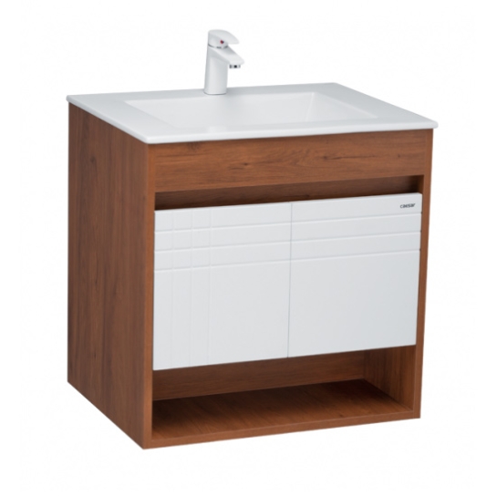 Bộ Tủ Lavabo Caesar LF5030/EH05030AWV Màu Nâu