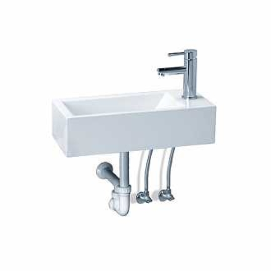 Chậu Rửa Mặt Lavabo CAESAR LF5239S Nhỏ Vòi Phải