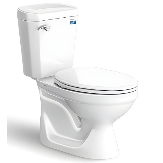 Bồn Cầu Viglacera VI44 2 Khối Nắp Thường ( Hà Nội)