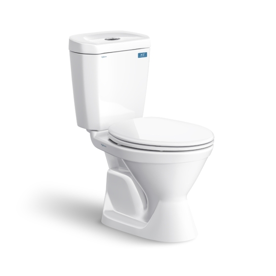 Bồn Cầu Viglacera VI66 2 Khối Nắp êm V1102E