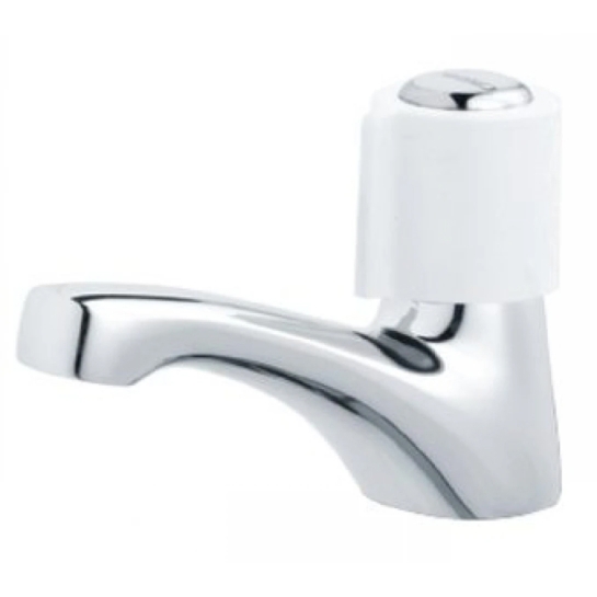 Vòi Lạnh Lavabo CAESAR B037C Tay Nhựa (Không Tạo Bọt)