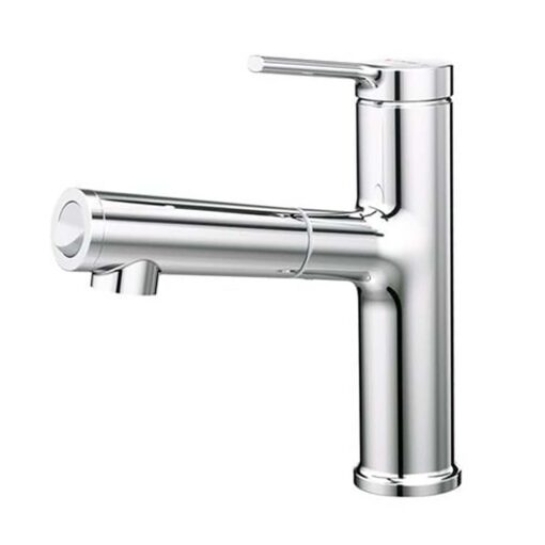 Vòi Lavabo Caesar B196C Dây Rút Nóng Lạnh