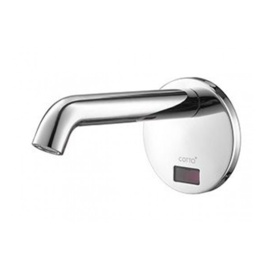 Vòi Lavabo Cảm Ứng Gắn Tường COTTO CT538DC Lạnh Dùng Pin