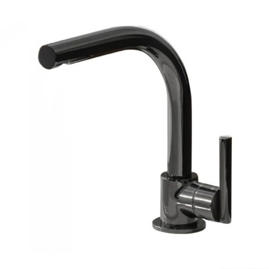 Vòi Lavabo COTTO CPF200A#BN2 Nóng Lạnh Màu Đen Quil